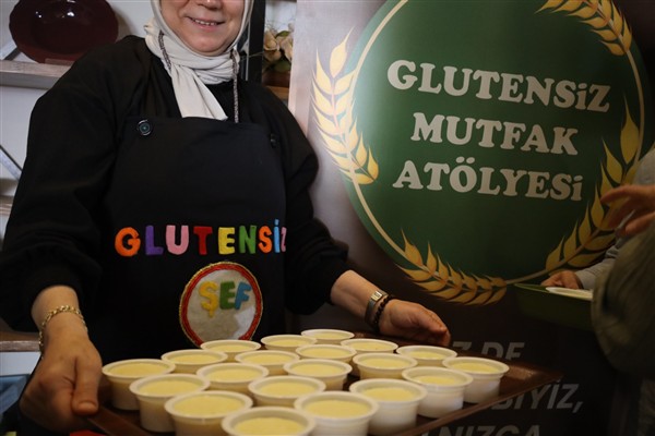 Glütensiz Mutfak Atölyesi’nde üre tatlısı yapıldı