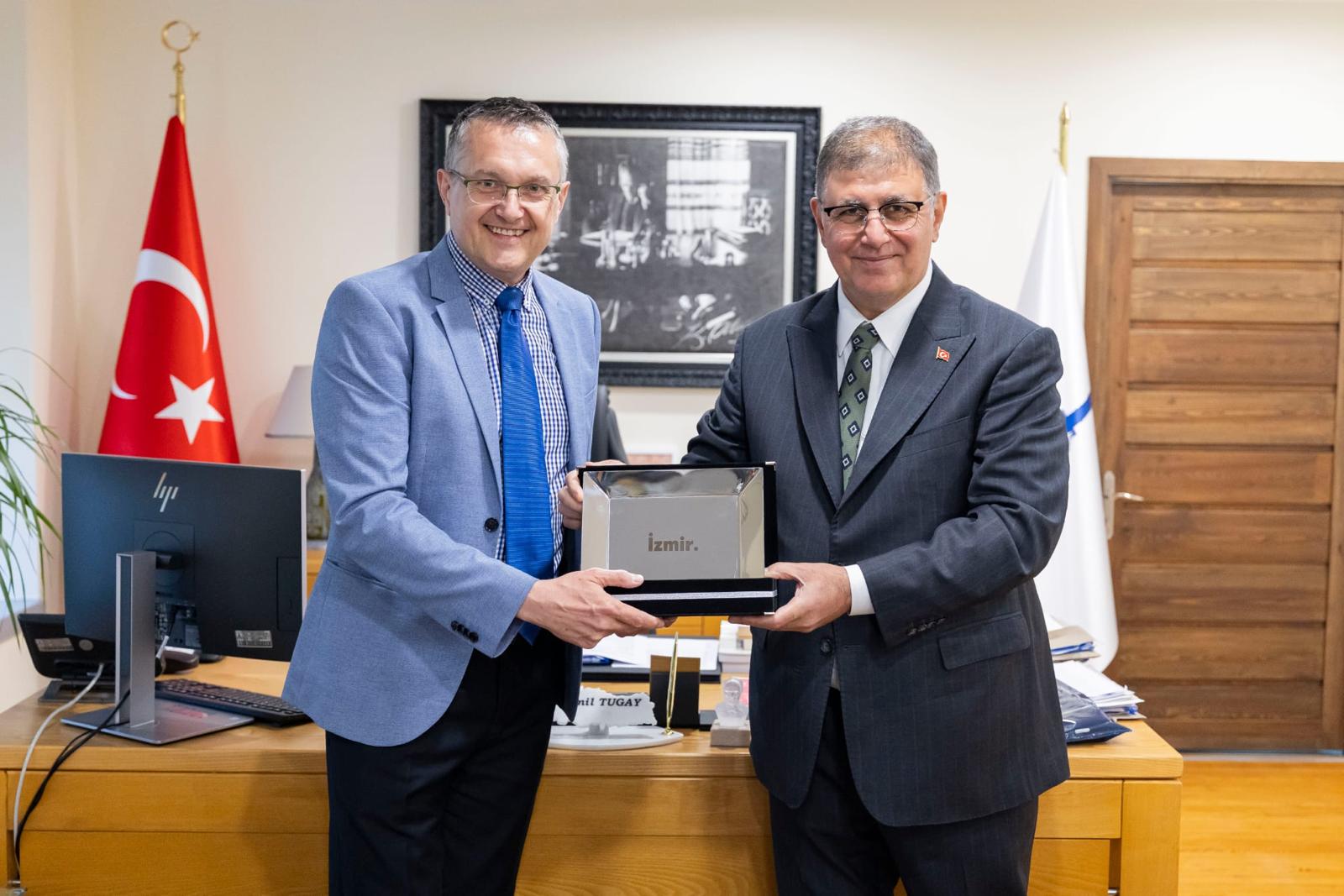 Başkan Tugay’dan Hırvatistan’a İEF daveti