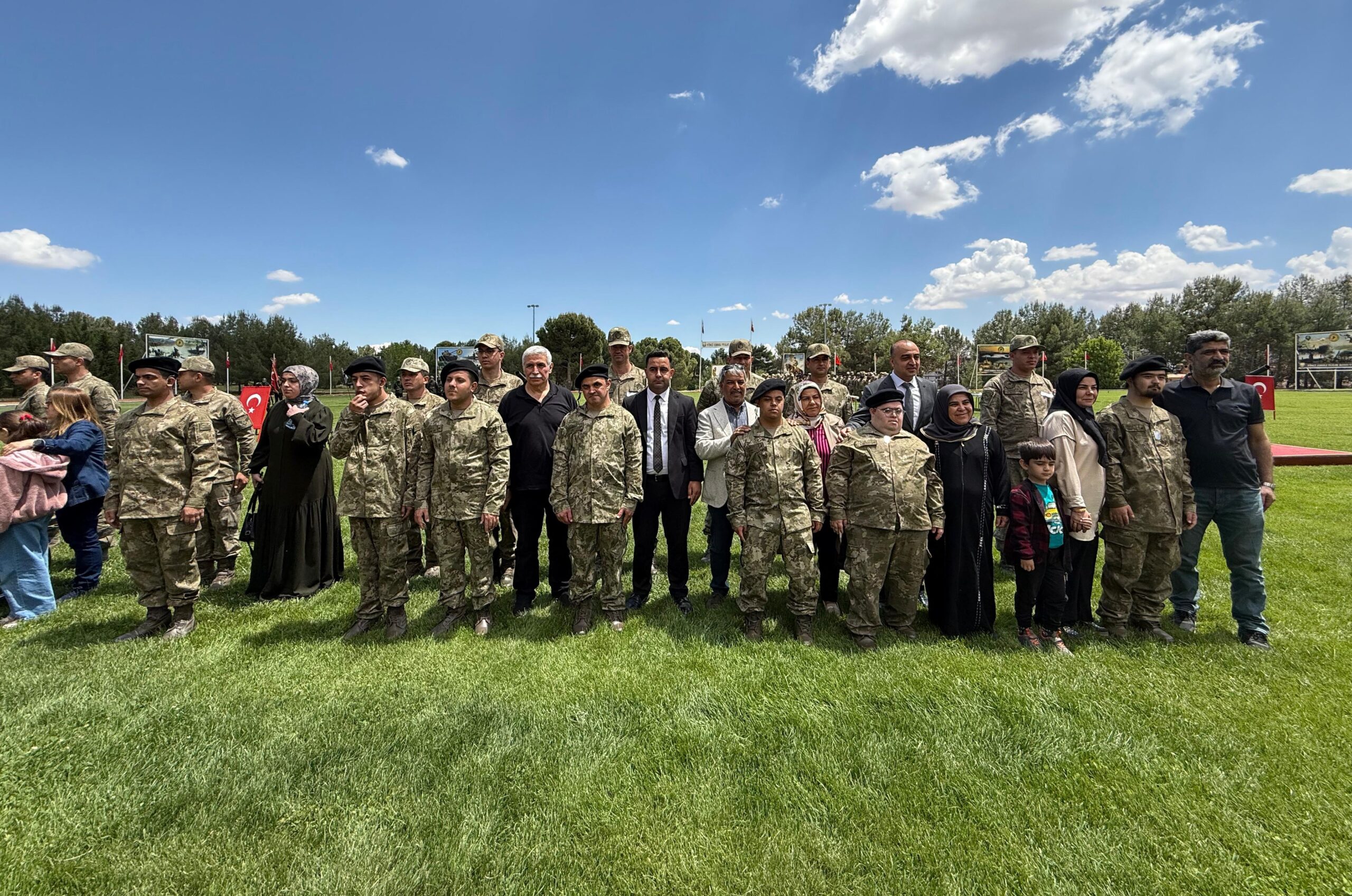 Gaziantep’te engelli bireylere özel temsili askerlik töreni düzenlendi