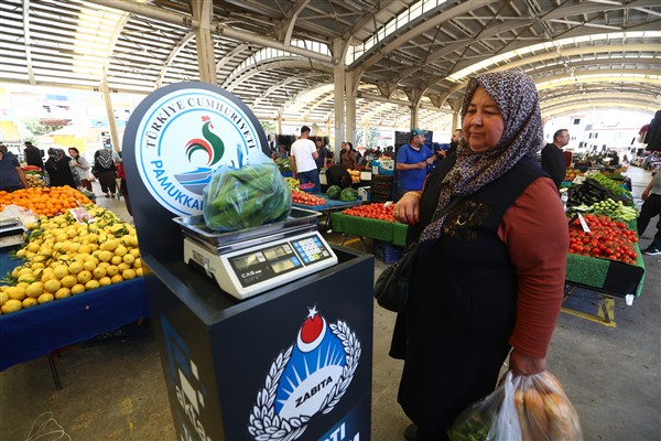 Pamukkale Belediyesi’nden güvenli tartı uygulaması