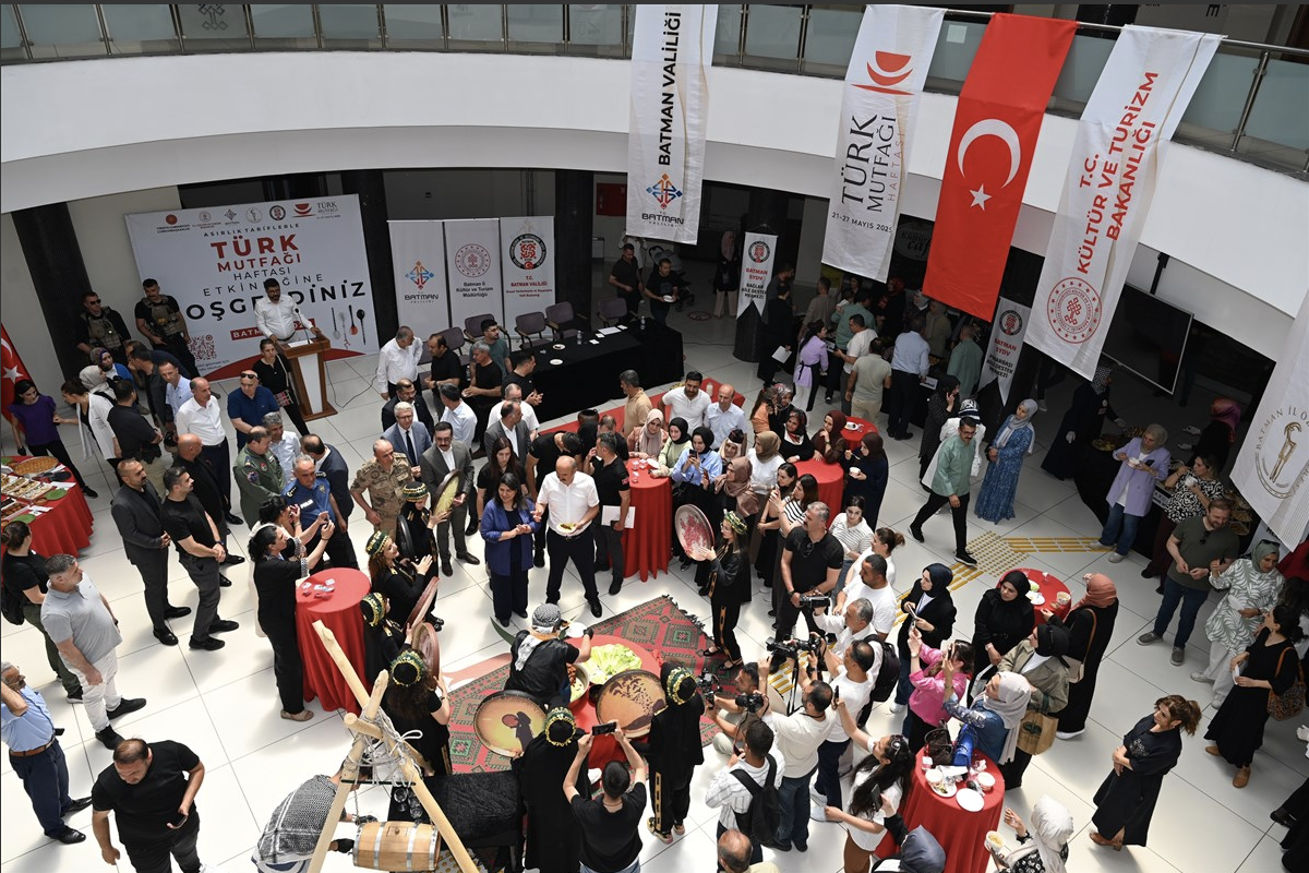 Batman’da Türk Mutfağı Haftası etkinliklerle kutlandı