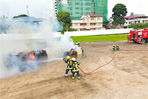 Konya Büyükşehir İtfaiyesi, Tanzanya’da Yangın ve Arama Kurtarma Eğitimi verdi