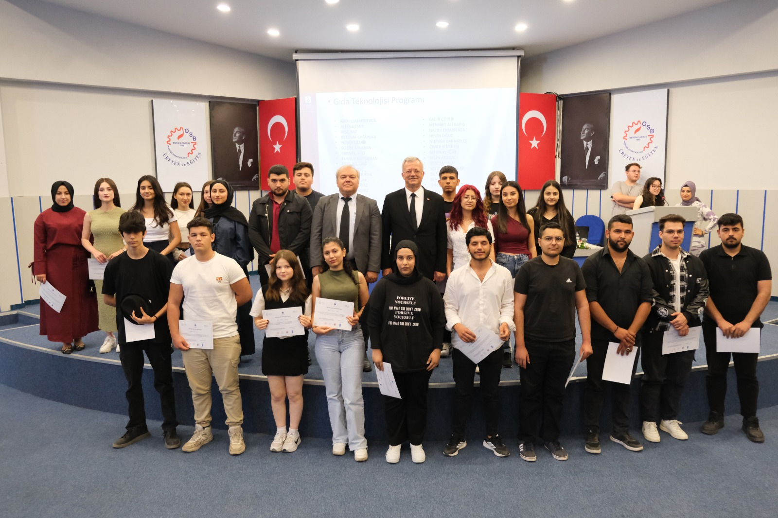 Mersin OSB’de ‘Yalın Üretim’ Eğitimi Sertifika Töreniyle Tamamlandı