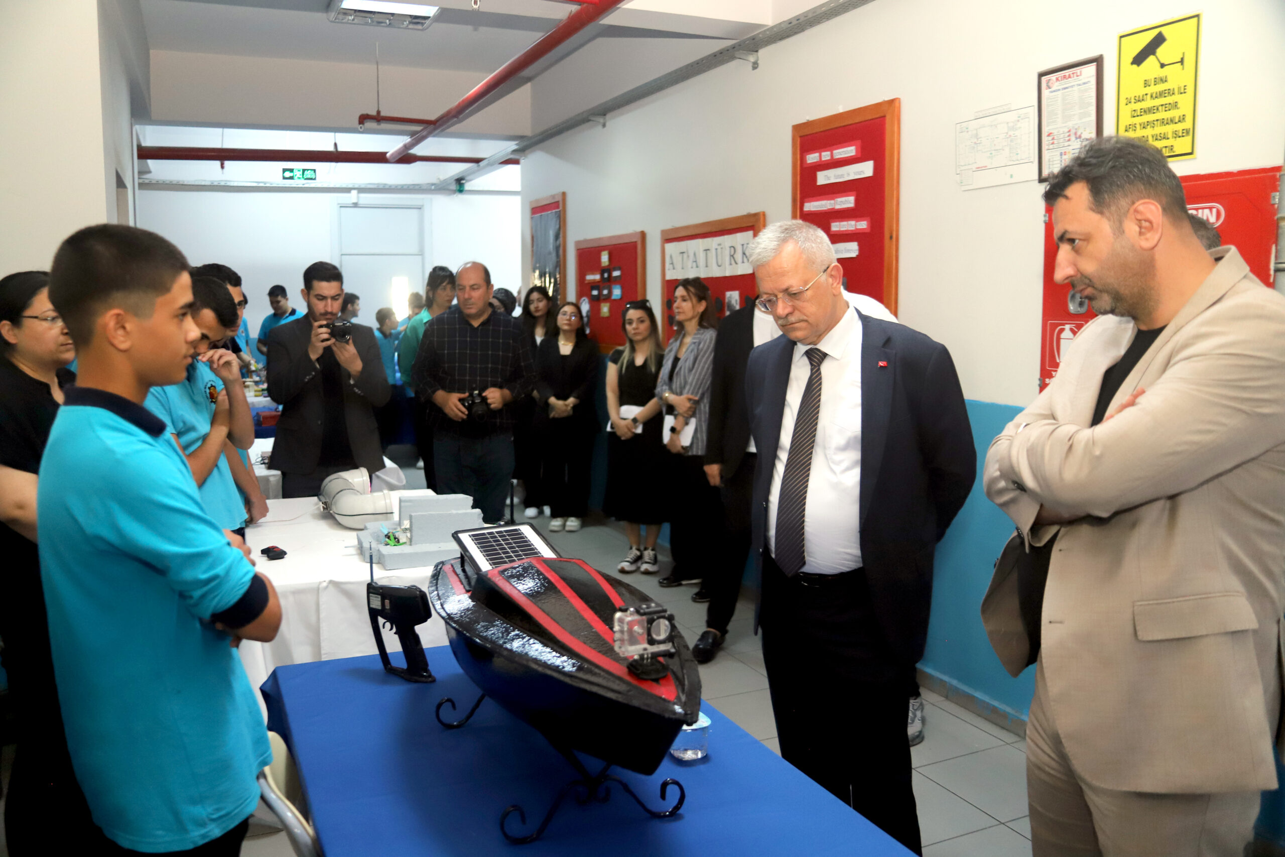 “Üreten Gençlik Proje ve Ürün Sergisi” Mersin OSB’de Yoğun İlgi Gördü