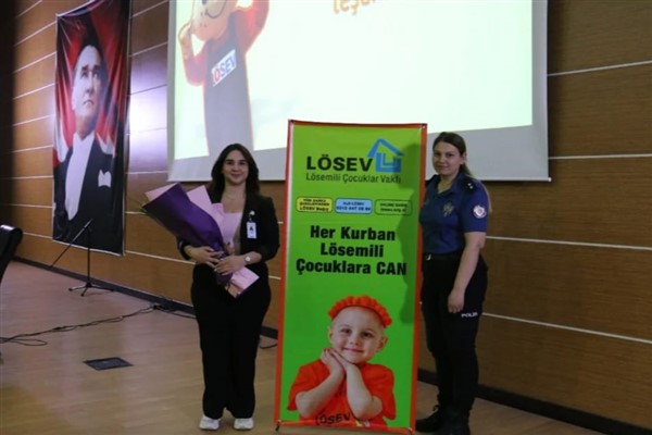 Erzincan Emniyet Müdürlüğü personeline LÖSEV bilgilendirme semineri