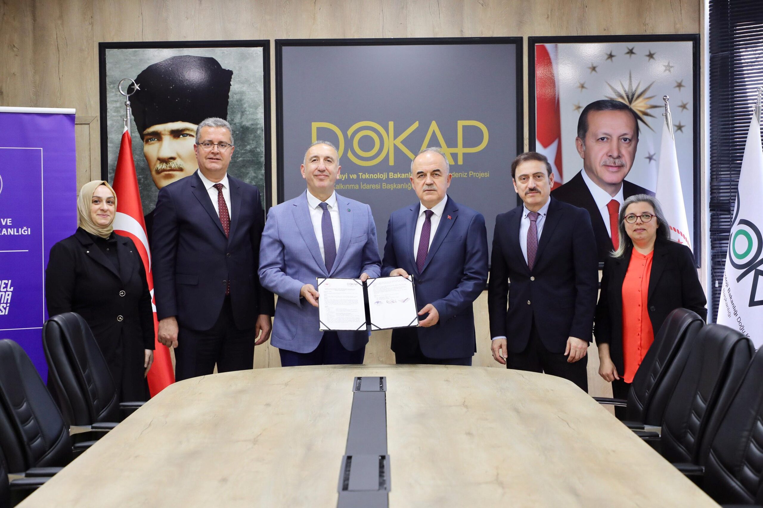 Ordu Valisi Erol,  imza törenine katıldı