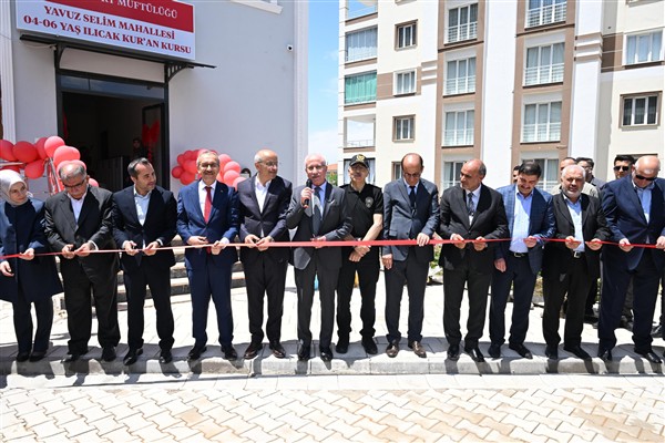 Ilıcak Camii ve Kur’an kursu dualarla açıldı