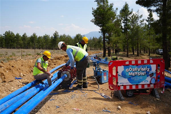 MESKİ Genel Müdürlüğü’nün yatırımları sürüyor