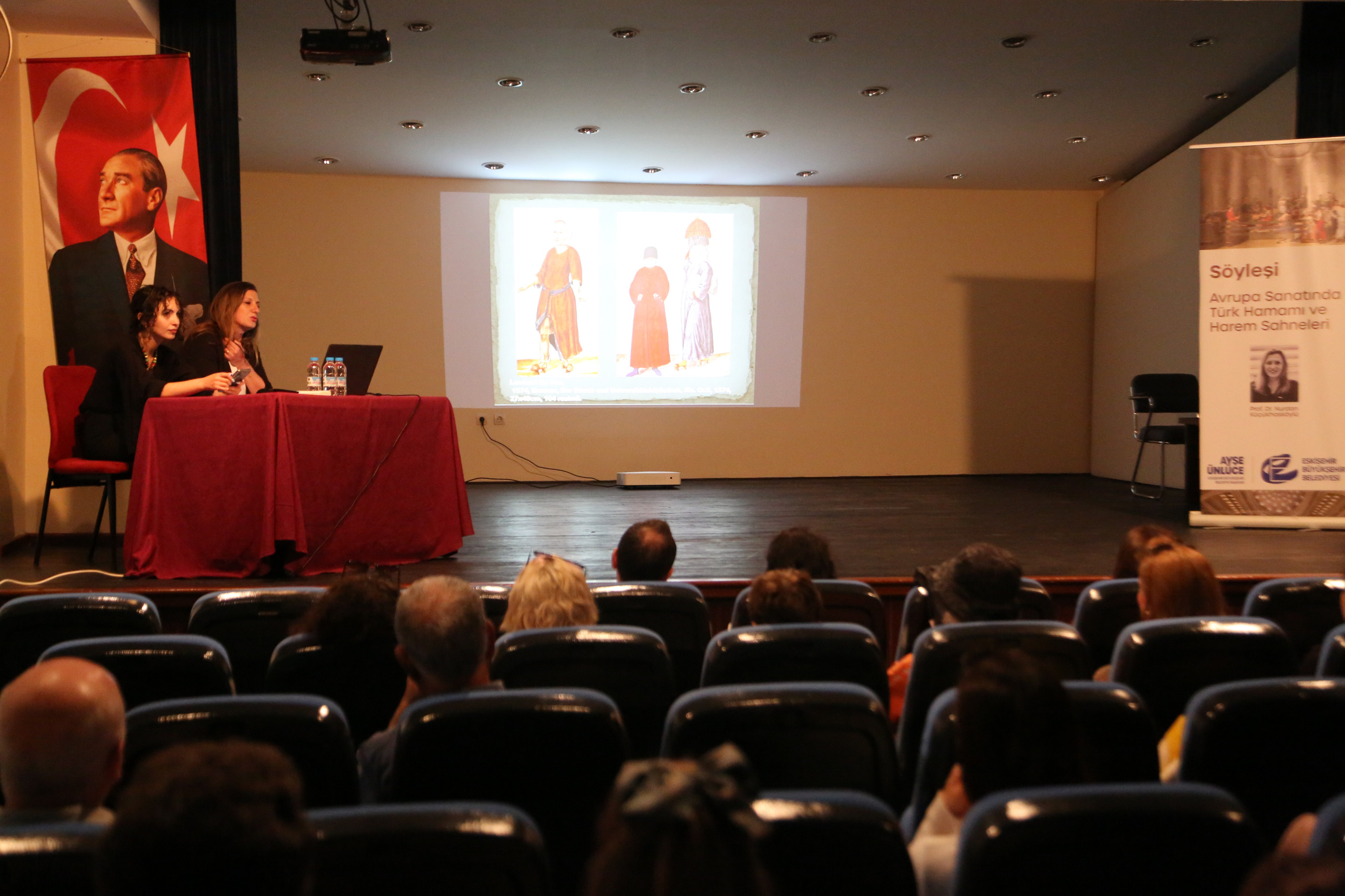 Eskişehir’de “Avrupa Sanatında Türk Hamamı ve Harem Sahneleri” söyleşi düzenlendi