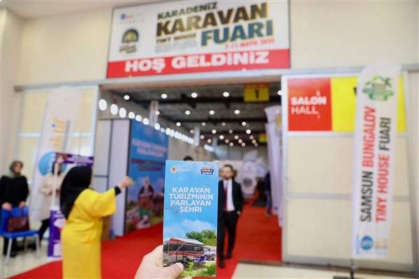 Samsun Büyükşehir Belediyesi, karavan fuarında yerini aldı
