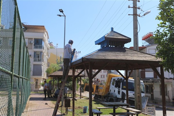 Kepez Kütükçü Mahallesi parkı yenilendi