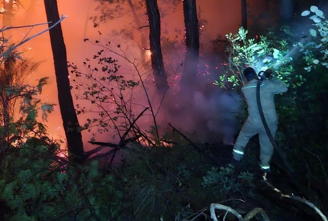 Lazikiye kırsalındaki orman yangınına Hatay’dan destek