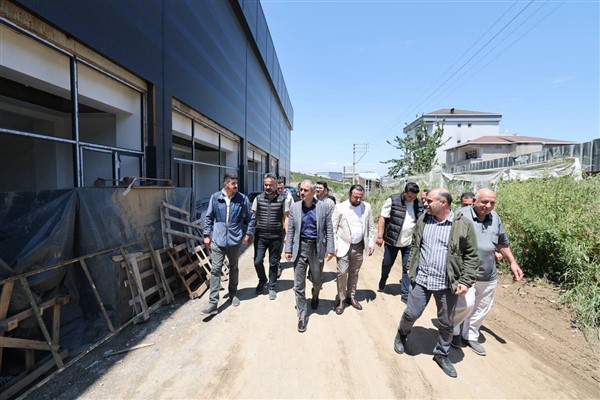 Çiftçi: Kapalı spor salonunda adım adım sona yaklaşıyoruz