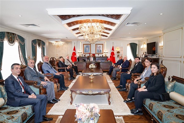 Vakıflar Bölge Müdürlüğünden Vali Köşger’e ziyaret