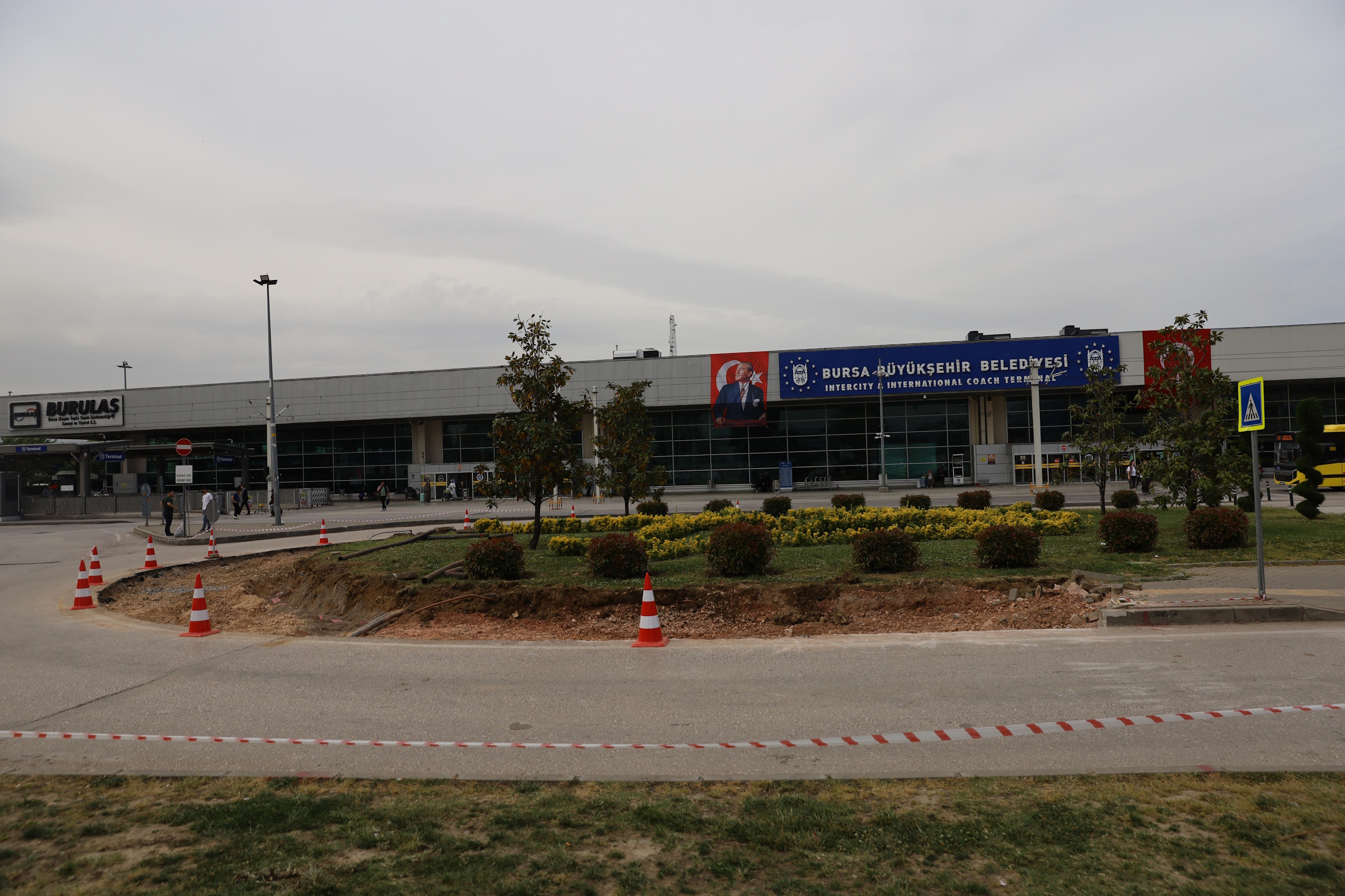 Bursa Terminali’nde altyapı çalışmaları sürüyor
