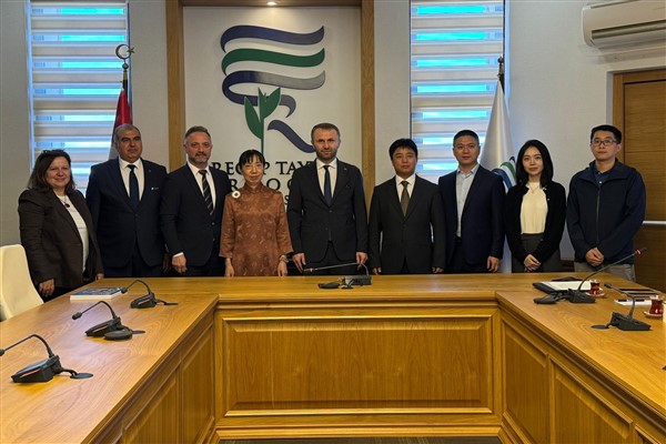 Çin Tarım Bilimleri Akademisi heyeti RTEÜ’de