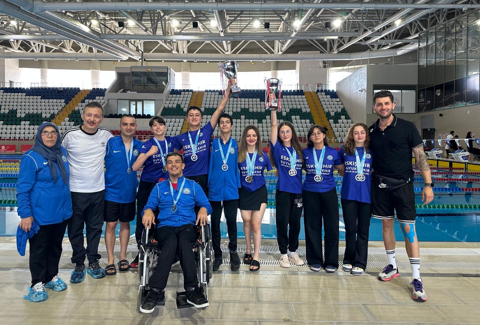 Eskişehir Büyükşehir Spor Kulübü sporcularından büyük başarı