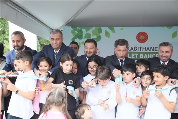 Kağıthane Millet Bahçesi ve Tabiat Parkı hizmete açıldı