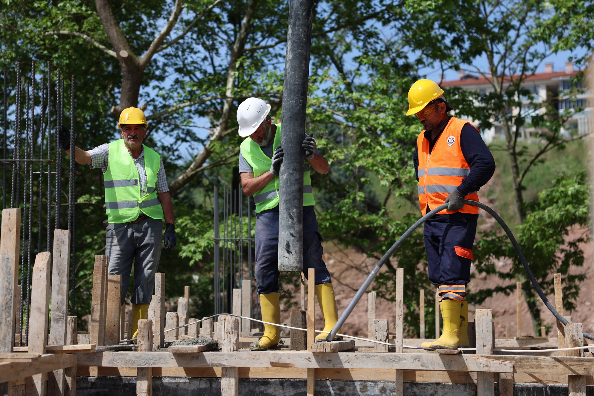 Çenesuyu A.Ş’nin yeni idari binasının temel atma töreni yapıldı