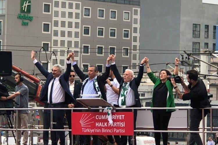 CHP Genel Başkanı Özel’den Bursaspor’a destek