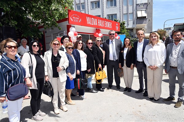 Yalova’da  Halk Ekmek satış noktaları artırılmaya devam ediyor