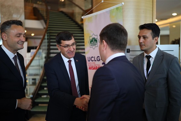 Başkan Kahveci, UCLG-MEWA Yönetim Kurulu Toplantısı’na katıldı