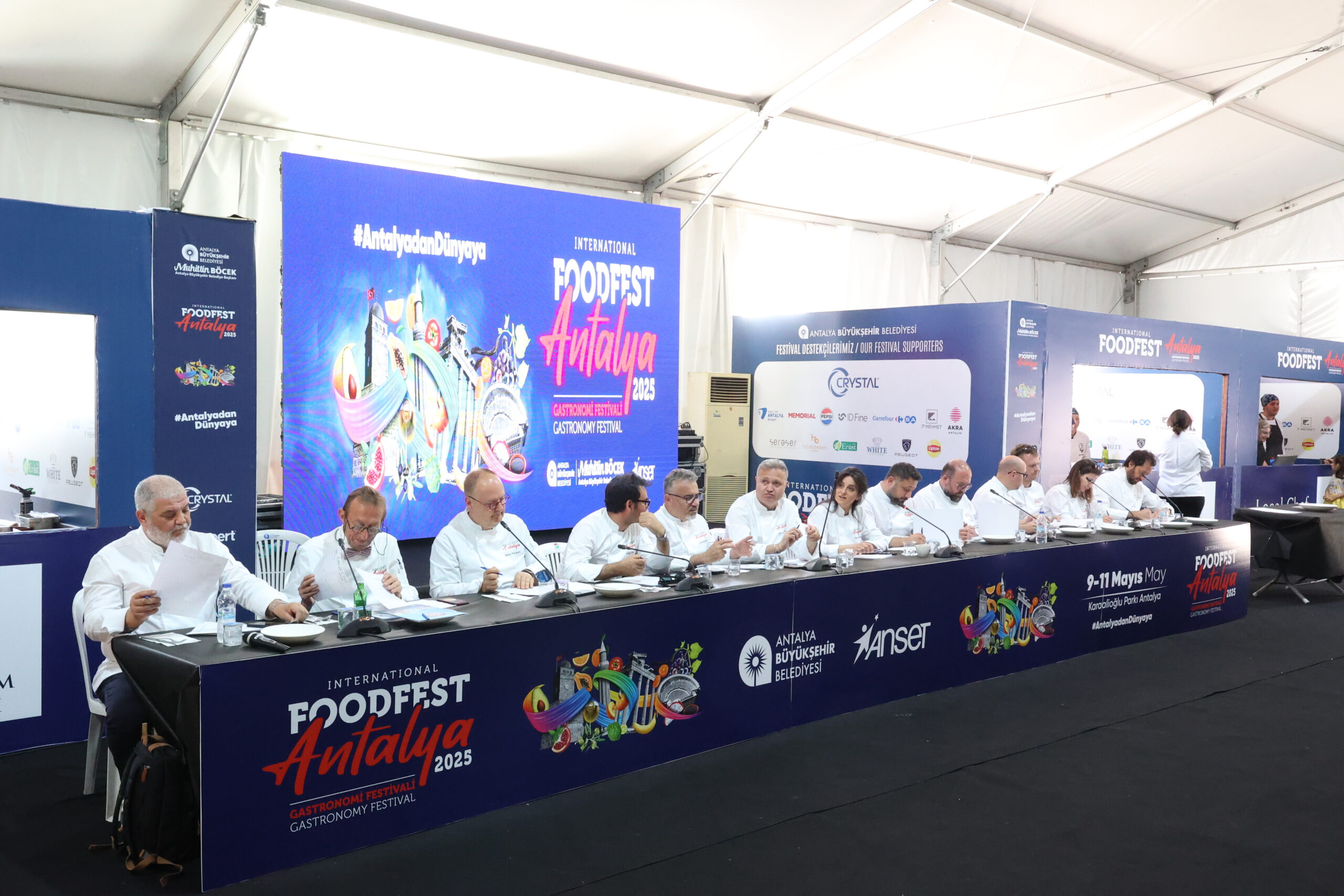 FoodFest Antalya Uluslararası Gastronomi Festivali, sona erdi
