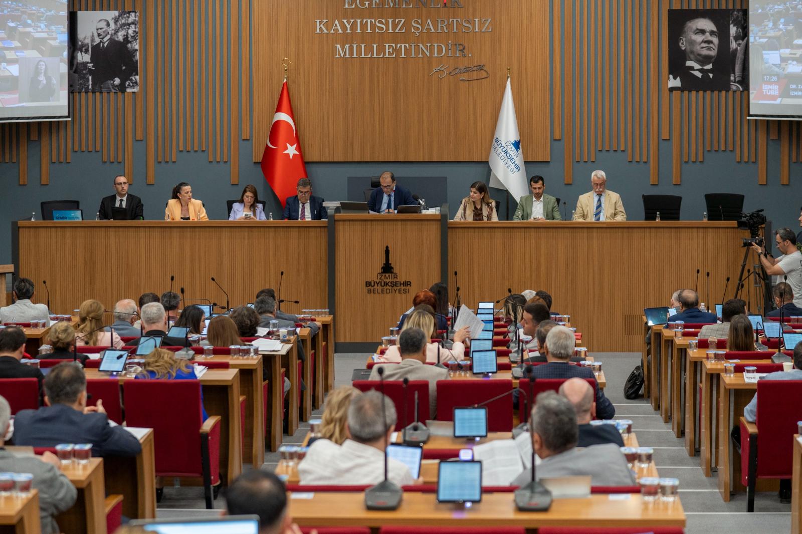 İzmir Büyükşehir Belediyesi mayıs ayı meclis toplantısı yapıldı