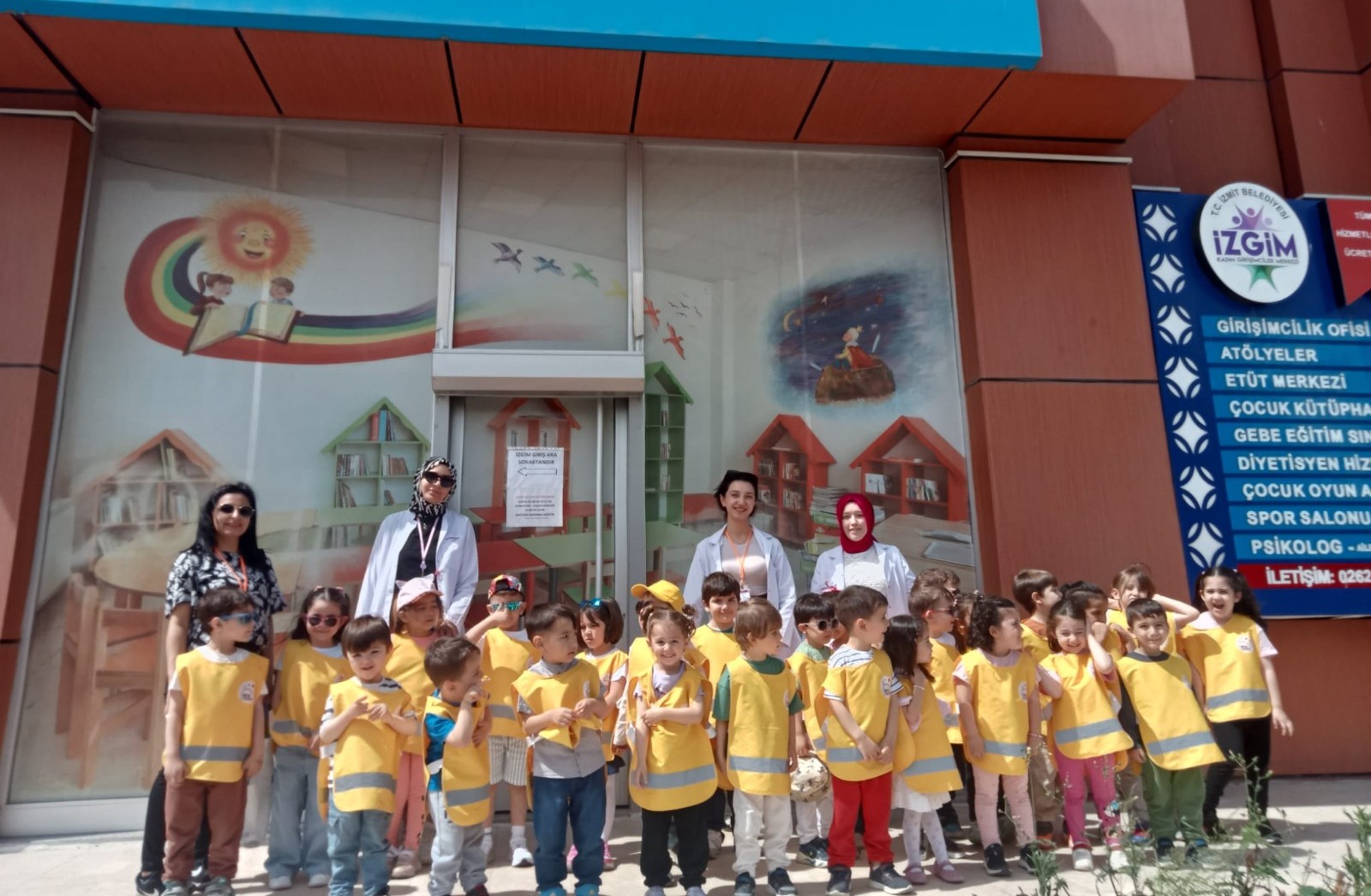 Çocuklardan Kadın Girişimciler Merkezi’ne ziyaret