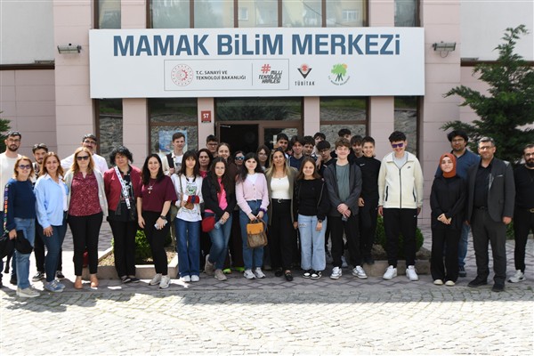 Romanyalı öğrencilerden Mamak’a ziyaret