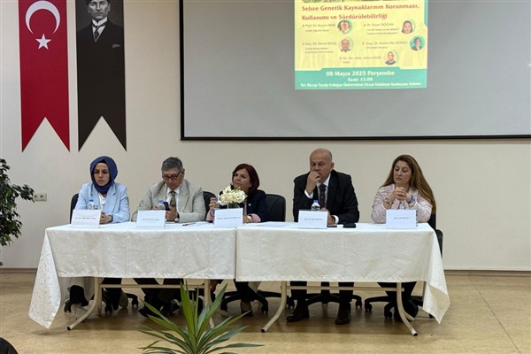 RTEÜ’de sebze genetik kaynaklarının korunmasına ilişkin seminer