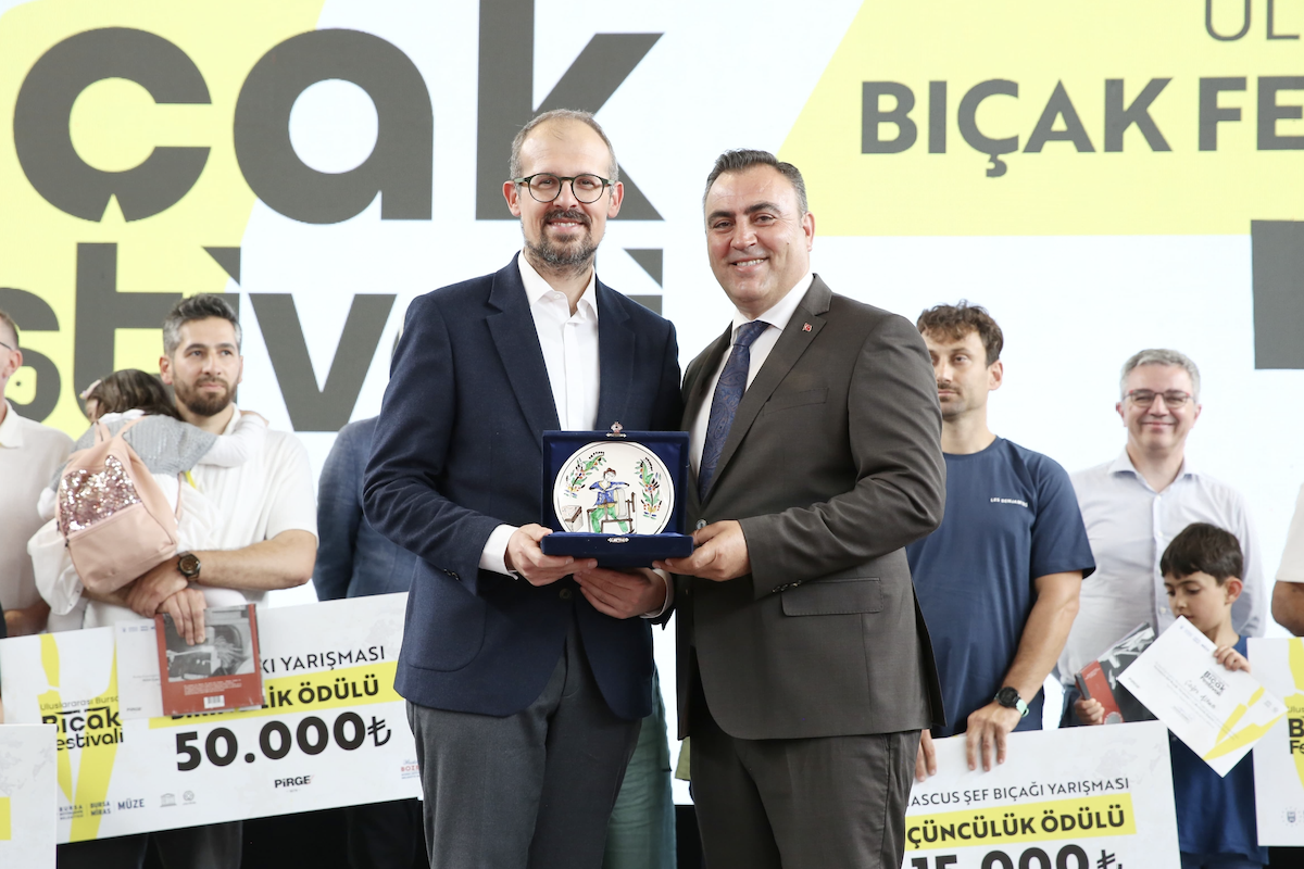 Bıçak ustaları Bursa’da ödüllendirildi