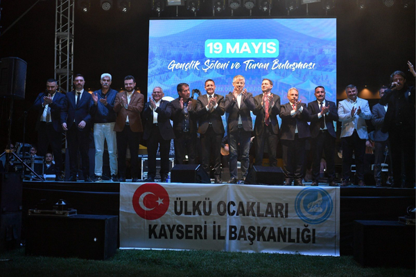 Kayseri’de 19 Mayıs Gençlik Şöleni ve Turan Buluşması düzenlendi