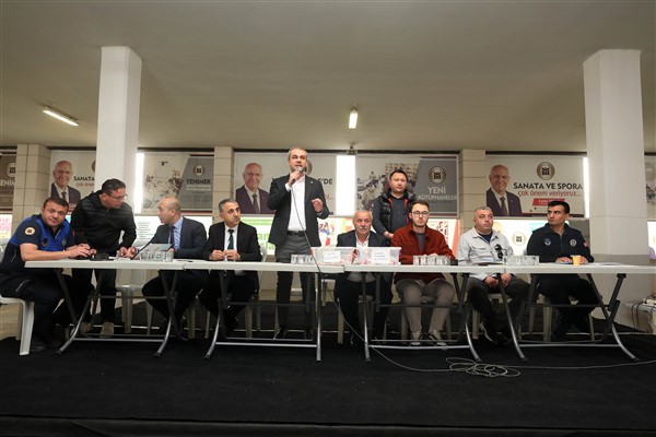 Yenimahalle’de kurban çadır yerleri kura ile belirlendi