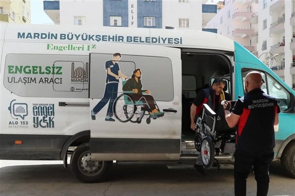 Mardin Büyükşehir’den engelli ve yaşlılara destek