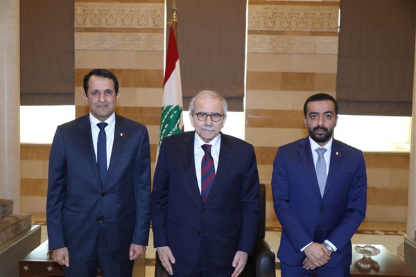 Lübnan Başbakanı Salam, Katar Büyükelçisi Al Thani ile görüştü