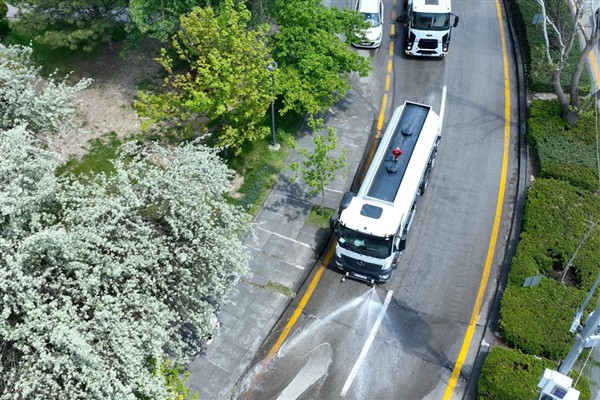 Etimesgut Belediyesi’nden bahar temizliği