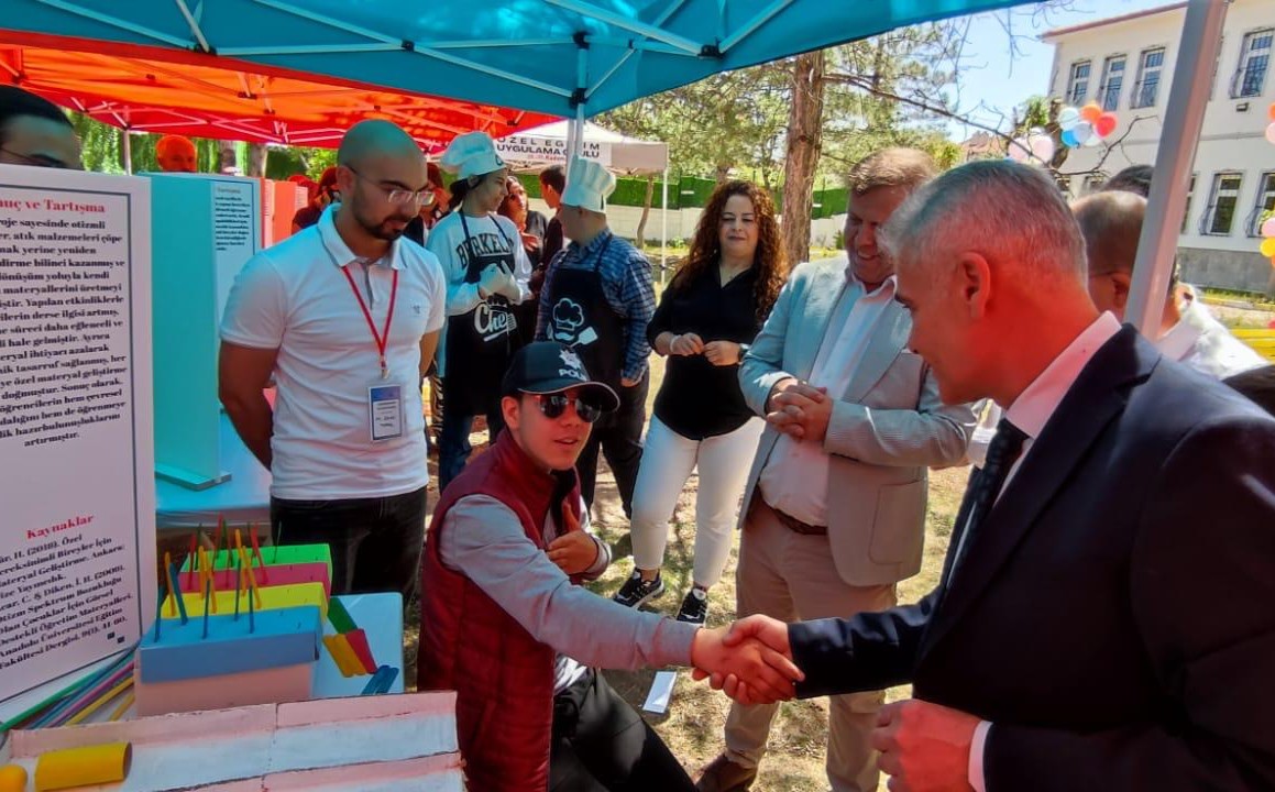 Karaman’da özel öğrencilerden 16 proje