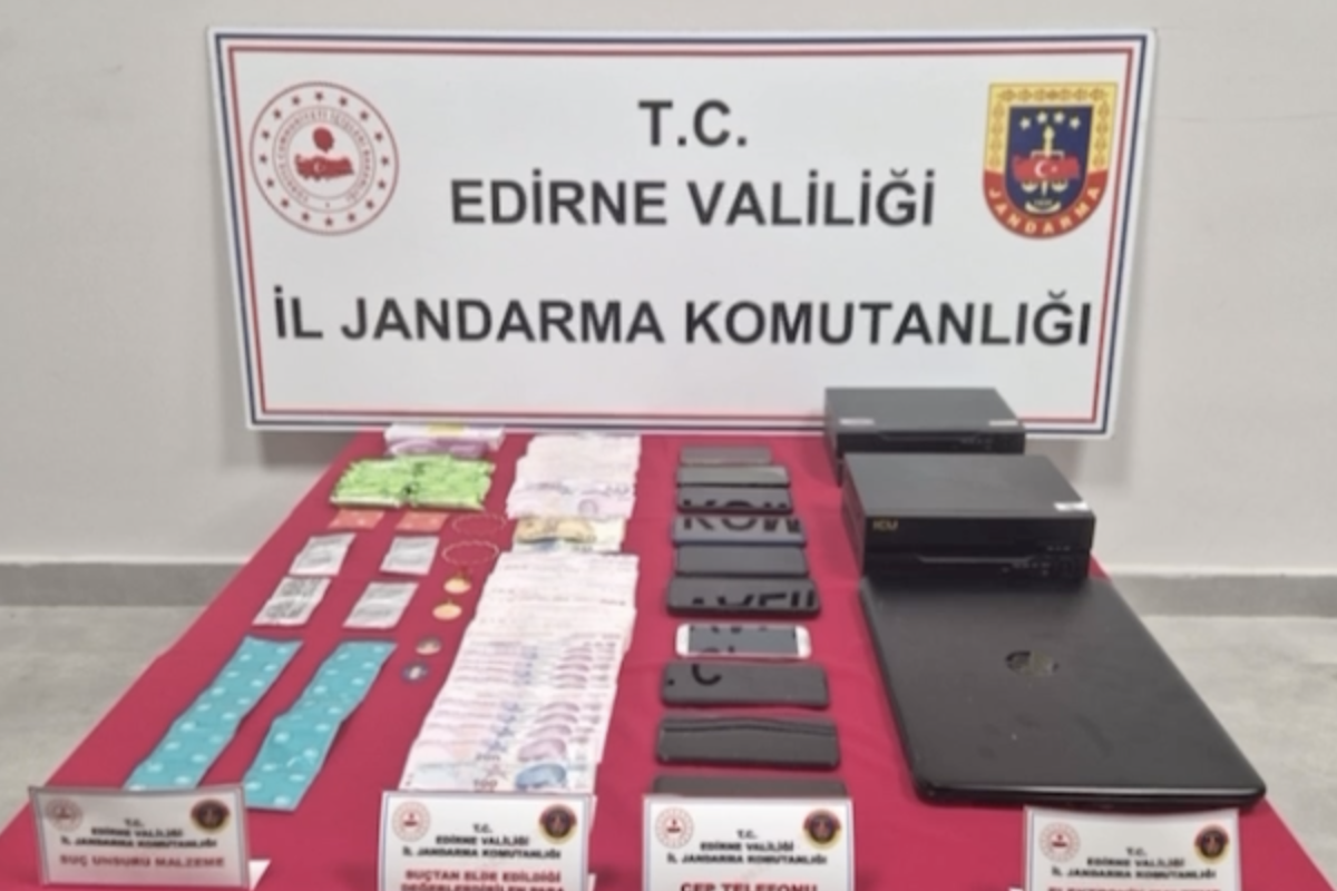 Edirne’de fuhuş operasyonunda 7 şüpheli gözaltına alındı