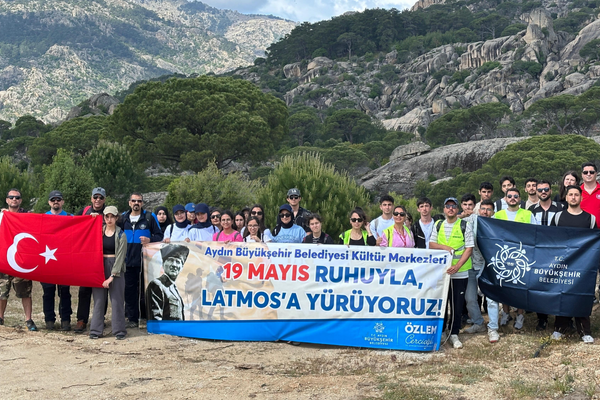Aydın’da trekking etkinliği düzenlendi