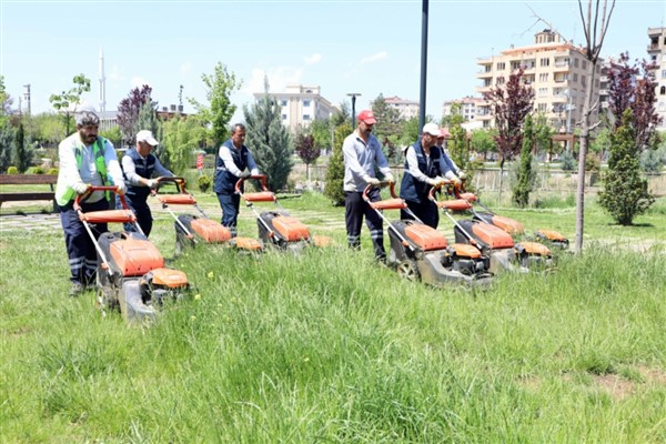 Diyarbakır’da park ve yeşil alanlar yaza hazırlanıyor
