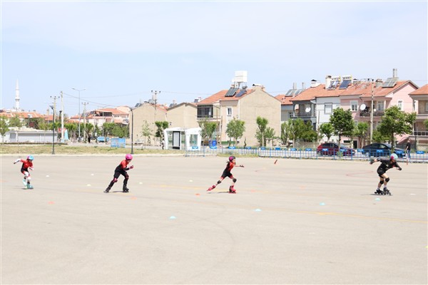 Türkiye Tekerlekli Paten Eleme Yarışmaları Karaman’da başladı