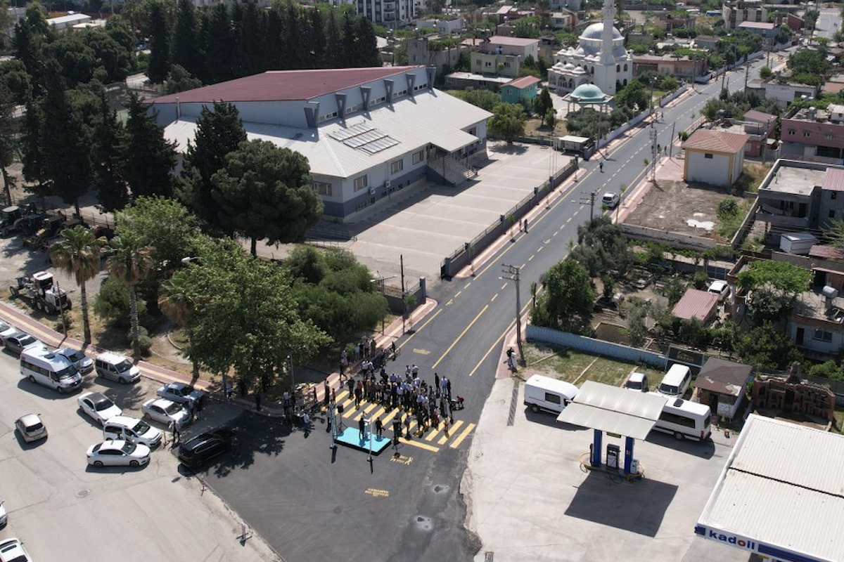 Osmaniye’de yeni yol ulaşıma açıldı