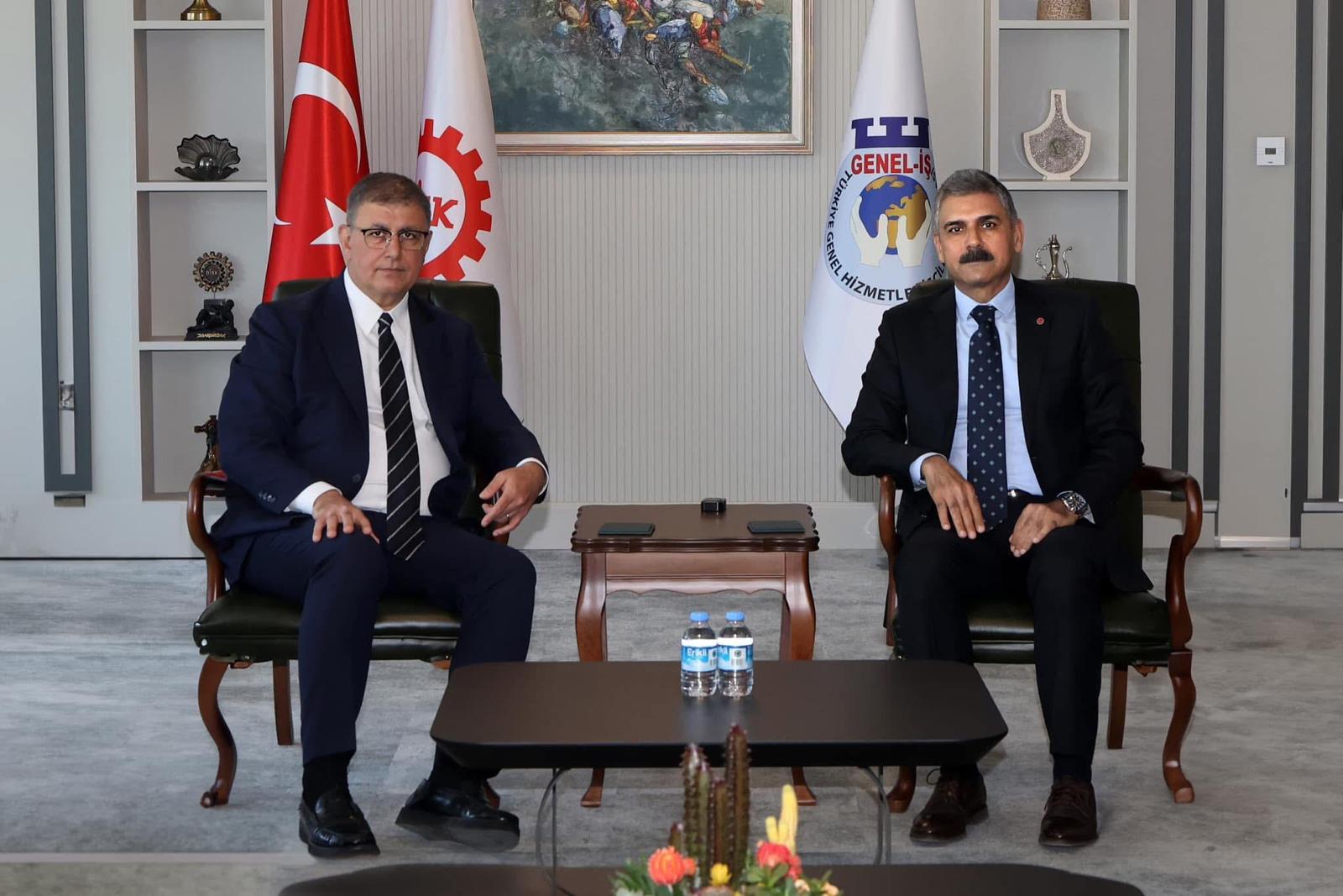 Başkan Tugay’dan Ankara’da sendikalara ziyaret