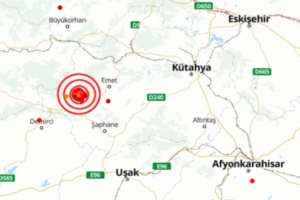 Kütahya’da deprem