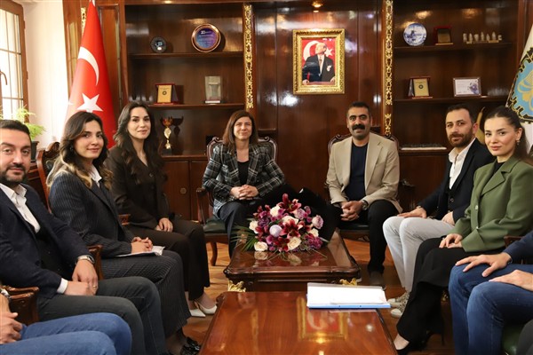 İçmimarlar Odası Diyarbakır Şubesi Başkanı Aytin’den DBB’ye ziyaret