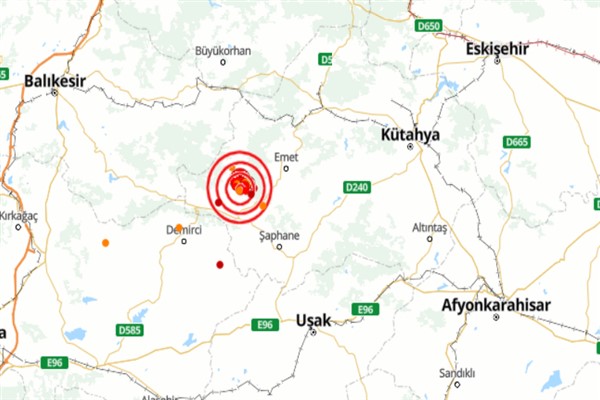 Kütahya’da deprem