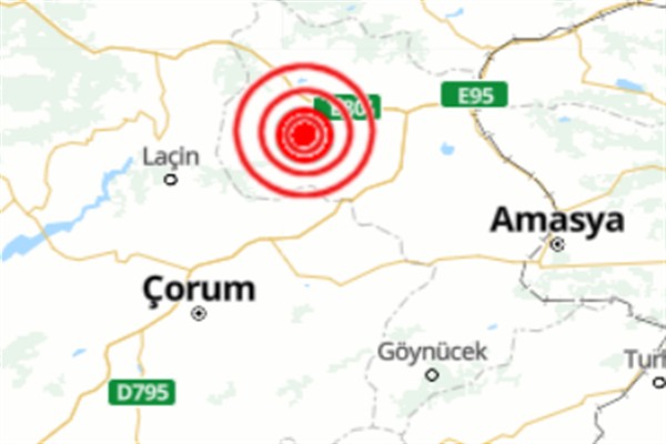 Amasya’da iki deprem