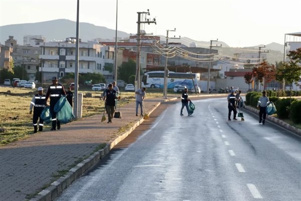 Siirt Belediyesi’nden temizlik seferberliği