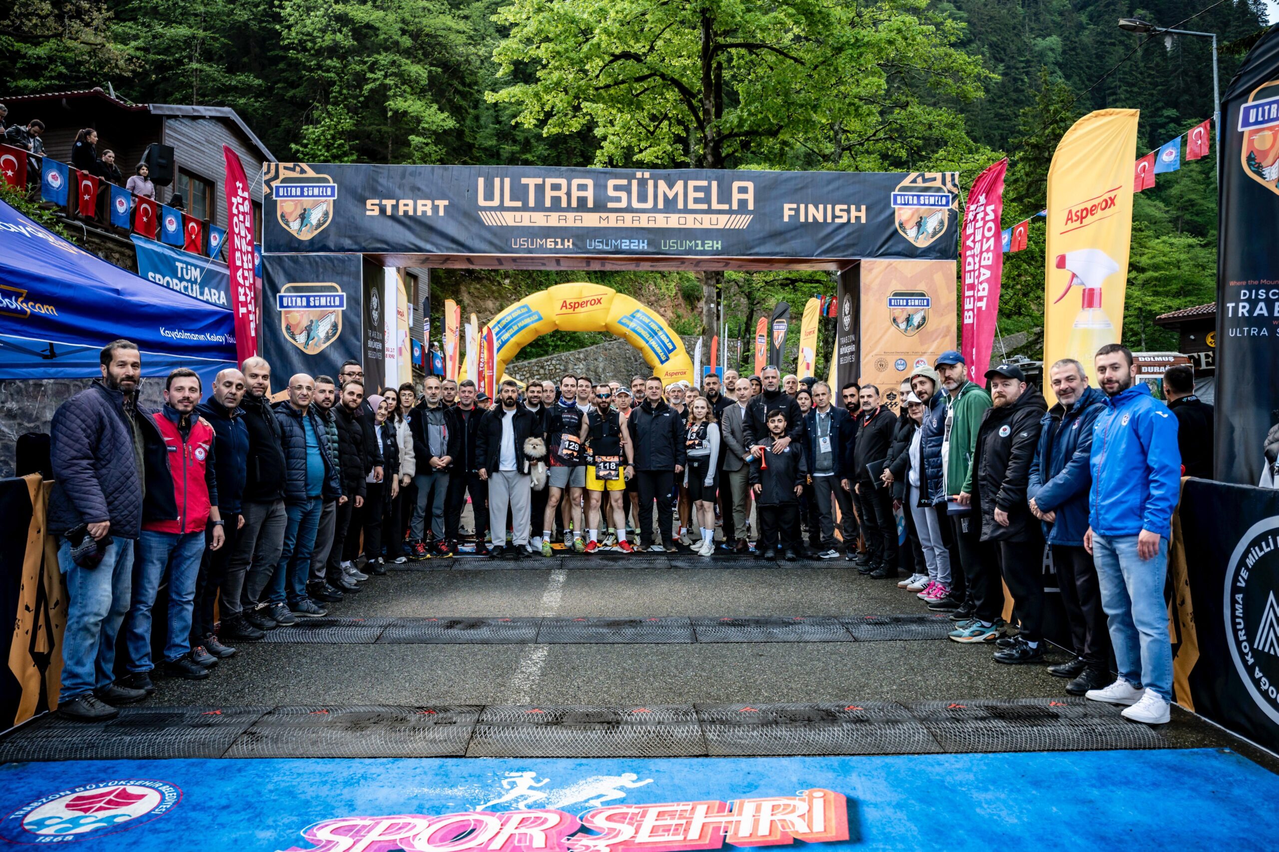 Uluslararası Ultra Sümela Maratonu Trabzon’da gerçekleşti
